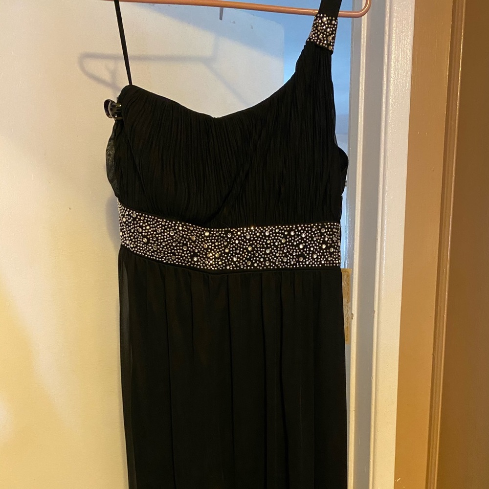 Black formal dress